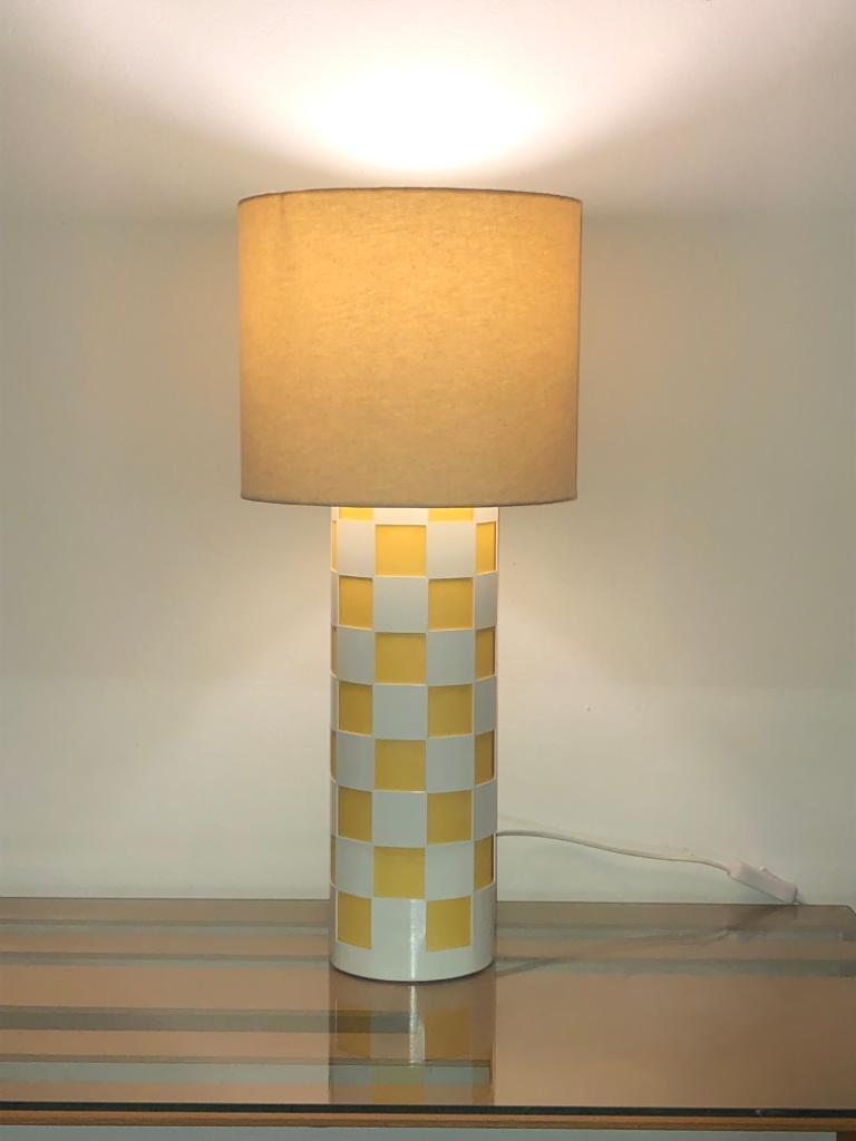 Lamp Shade Checkered Dome